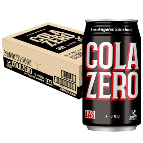 神戸居留地 居留地 LAS コーラゼロ 缶 350ml 24本 ゼロカロリー 炭酸飲料 コーラ
