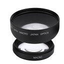 交換レンズ VBESTLIFE 52mm 0.45X 広角レンズ 精密加工 ビデオカメラレンズ マクロレンズ カメラレンズキット