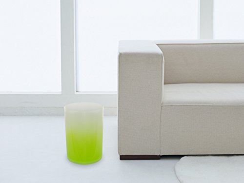 TATSU-CRAFT(タツクラフト)クリア ダストボックス ミスト M角 6.7L WH ホワイト ゴミ箱 ふたなし おしゃれ スリム 分別 屋外 フタなし お洒落 小さい 白 キッチン バスルーム ベッドルーム カフ [2]