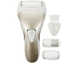 comcon 爪磨き、削り&角質ケアローラー CB-B100 乾電池式 角質リムーバー 角質ローラー 角質ケア 角質取り かかと 踵 フットケア 足裏 電動爪切り 爪やすり ネイルケア 爪磨き コードレス 電池