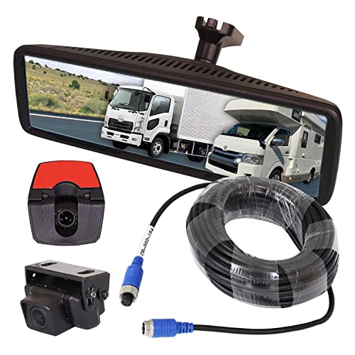 MAXWIN ドライブレコーダー ミラー型 2カメラ 前後同時録画 キャンピングカー トラック 24V車 大型車 ..