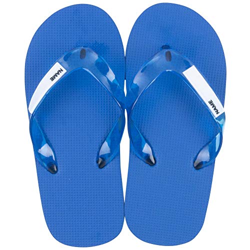 [スポパン] ビーチサンダル 名前が書けるスクールサンダル キッズ ブルー 26.0 cm