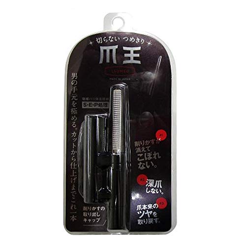 切らないつめきり爪王 約全長10×幅1.5cm 1個 (x 1)