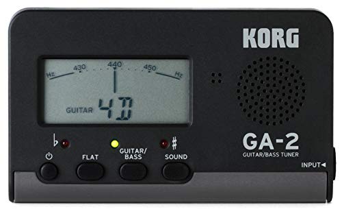◆商品名：KORG ギター/ベース用チューナー GA-2 個人練習に最適 多弦ギター 多弦ベース フラットチューニング ロングスケールにも対応 200時間連続稼働 軽量 コンパクト音名/弦名表示が大きく見やすい、液晶針式メーター。スマートな軽量コンパクト・ボディ。ギター/ベースに最適な充実のチューニング機能。約200時間の連続使用が可能。キャリブレーションを変えたチューニングも可能。ハロウィン コスプレ お菓子 衣替え 運動会　スポーツ　キャンプ