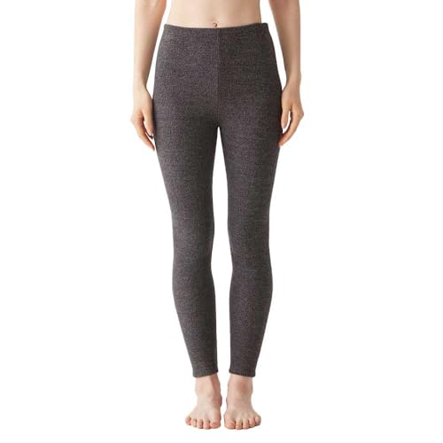 [グンゼ] レギンス 厚手起毛 吸湿発熱 あったかインナー 冷え対策 HOTMAGIC ホットマジック MH9561 レディース ブラックモク(4)