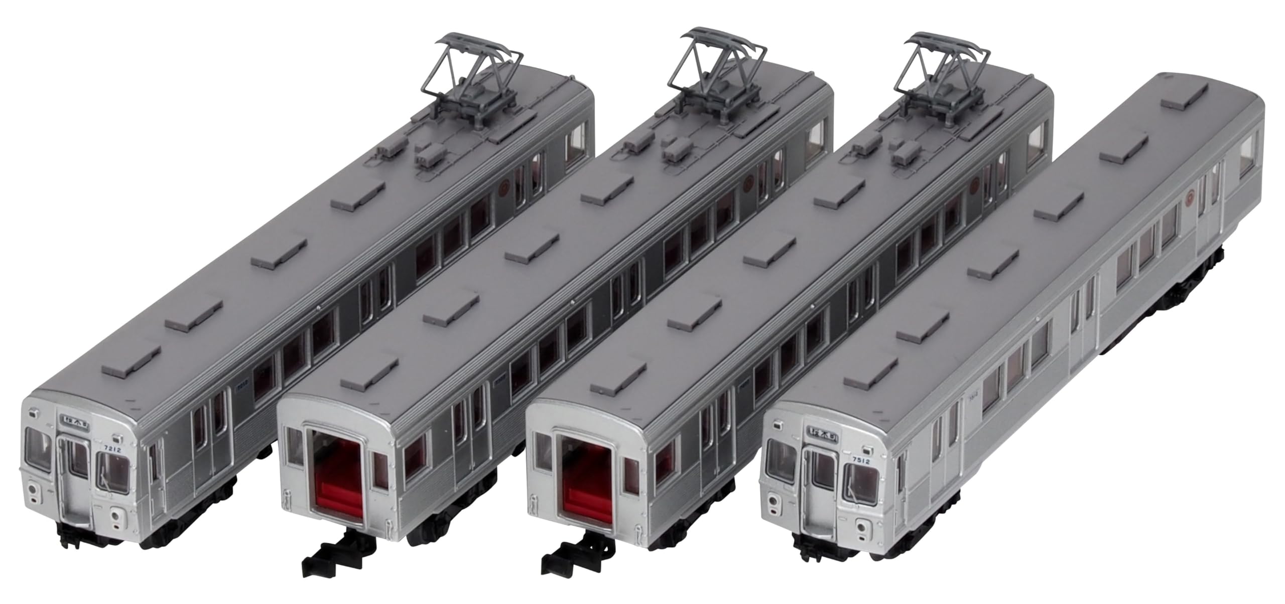 トミーテック 鉄道コレクション 鉄コレ 東急電鉄7200系 東横線・非冷房車 4両セット ジオラマ用品 334330