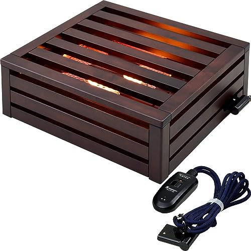 メトロ電気工業 掘りこたつ用 取替ヒーターユニット 手元温度コントロール式 5時間切タイマー付 天然木..