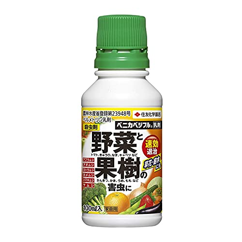 住友化学園芸 殺虫剤 ベニカベジフル乳剤 100ml 速効 野菜 果樹 うめ もも 虫