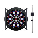 ダーツボード セット ダーツライブ HOME (dartslive home) & ダーツスタンド DARTSLIVE ポールスタンド & ホーム LEDライト