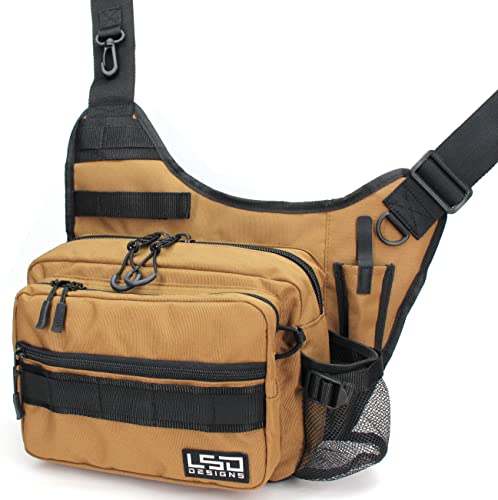 [ラブソウルドリーム] LSDデザインズ ワンショットサイドJr. ネオ コーデュラコヨーテブラウン