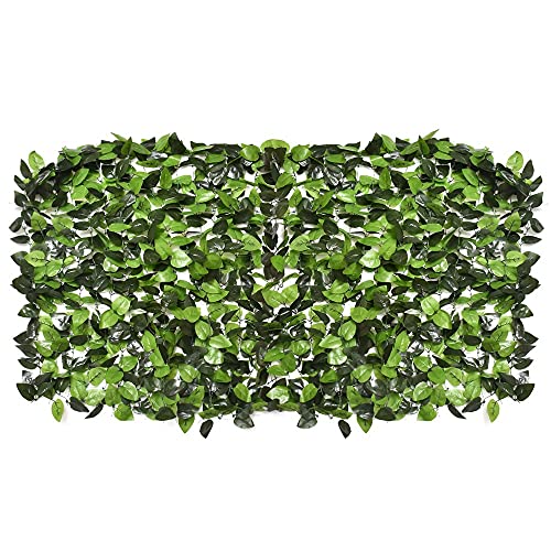 コーナン オリジナル 日よけ 目隠し ソフトガーデンフェンス ミックスグリーン 約200×100cm 【ベランダ目隠し プライバシー保護 緑のカーテン】