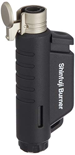新富士バーナー(Shinfuji Burner) 小型トーチ RZ-521BK ブラック 本体: 奥行1.9cm 本体: 高さ8.0cm 本..