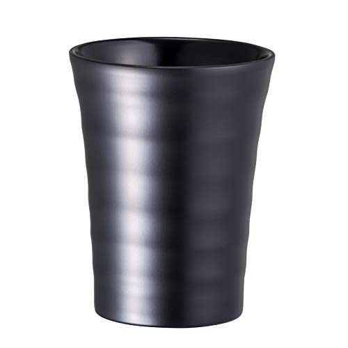 ベストコ ダブルステンレス タンブラー セラミック加工 300ml ローズブラック ひんやり&あったか セラ..