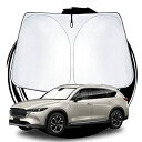 ruiya 新型 マツダ CX-8 専用 サンシェード フロントガラス用 パラソル 車用サンシェード UVカット 日よけ 車中泊 折り畳み式 カスタム パーツ