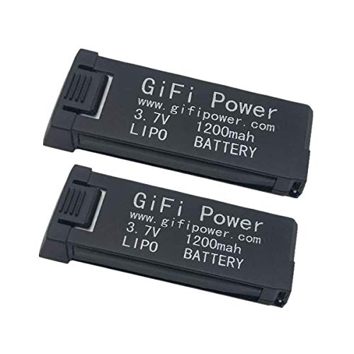 交換用バッテリー 2パック3.7V 大容量1200mAH For E58 Drone ドローンバッテリー、E58 / S168 / HY019に適用可能