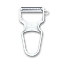 VICTORINOX(ビクトリノックス) ピーラー 食洗機対応 芽取り付きの皮むき器 千切り ホワイト 柔らかい果物の皮むきから硬い食材まで使える RAPIDピ...