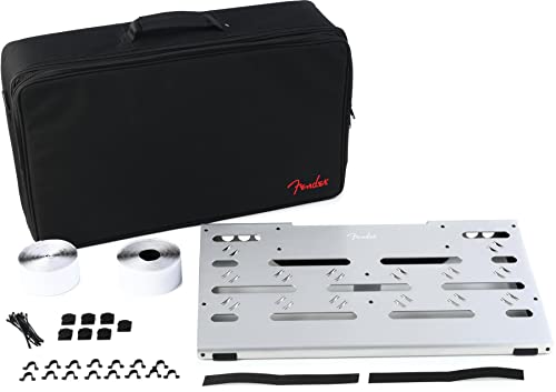 Fender エフェクターボード Pedal Board with Bag, Medium アノダイズドアルミニウム