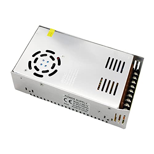IDVANスイッチング電源 直流安定化電源 AC DC コンバーター 12V/30A/360W 過負荷電圧遮断 大容量電源 ..