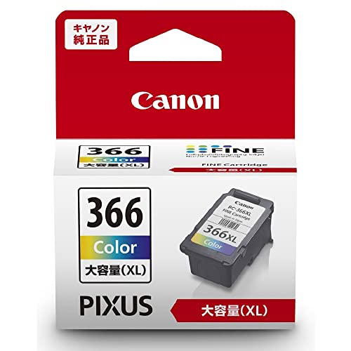 キヤノン Canon 純正 インクカートリッジ BC-366XL 3色カラー 大容量タイプ BC-366XL