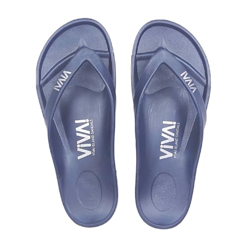 VIVA! ISLAND SANDALS(ビバアイランド) FLIP FLOP ビーチサンダル (日本製)Indigo/26(25.5〜26.5cm)