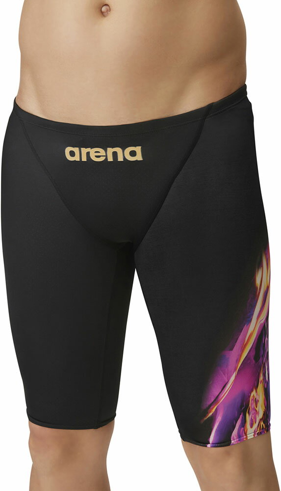 【メール便OK】2023FW ARENA(アリーナ) FAR-3541M メンズ 競泳水着 レーシングスパッツ ハーフレッグ WA承認 水泳 公式戦