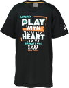 【メール便OK】CONVERSE(コンバース) CB442354 ジュニア プリントTシャツ バスケットボール 半袖 練習用 子供用