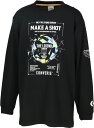 【メール便OK】CONVERSE(コンバース) CB442355L Jr.プリントロングスリーブシャツ ロンT 長袖Tシャツ