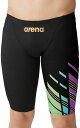 【メール便OK】2024SS ARENA(アリーナ) ARN-4041M メンズ 競泳水着 レーシングスパッツ ハーフレッグ 水泳 公式 WA承認モデル