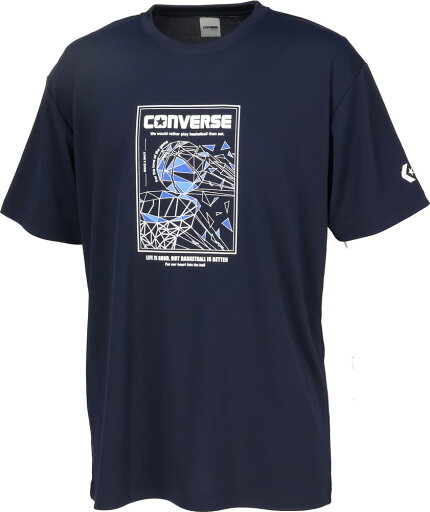 【メール便OK】CONVERSE(コンバース) CB241370 プリントTシャツ バスケTシャツ バスケットボールTシャツ メンズ 【メール便OK】CONVERSE(コンバース) CB241370 プリントTシャツ バスケTシャツ バスケットボールTシャツ メンズ
