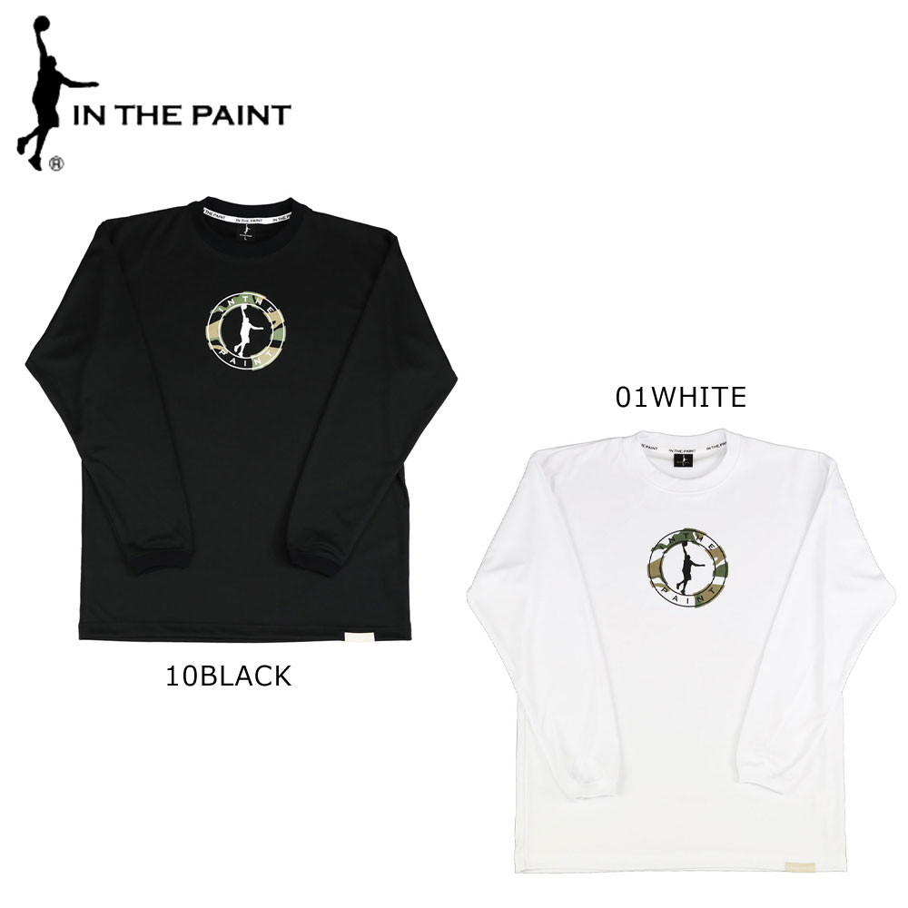 【メール便OK】LONG SLEEVE SHIRTS メンズ バスケットボール 長袖Tシャツ ロンT IN THE PAINT(インザペイント) ITP25422