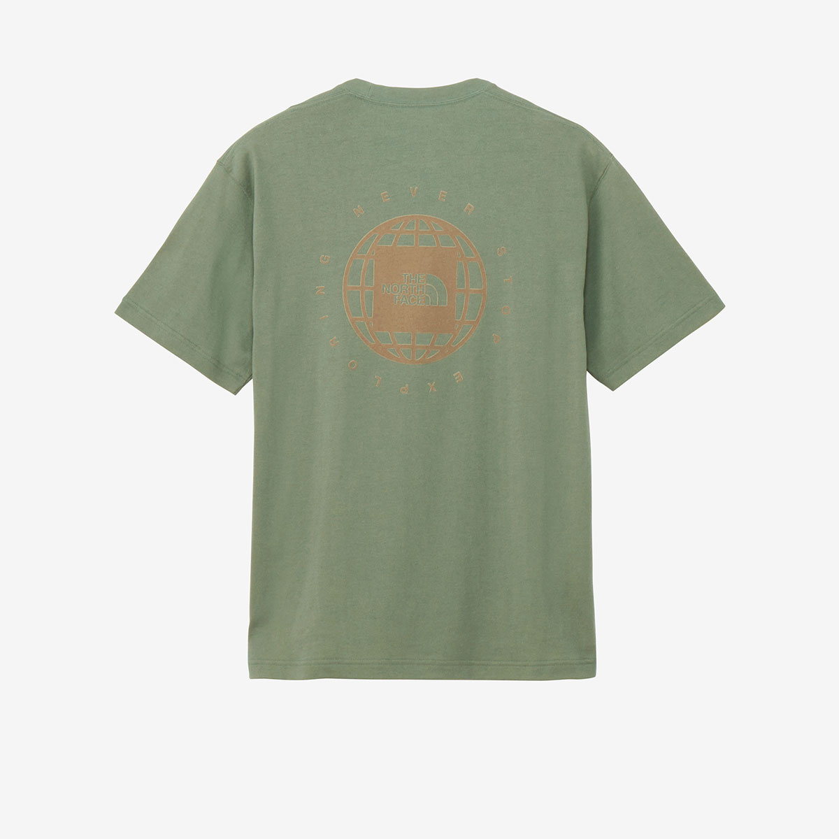 【メール便OK】THE NORTH FACE(ザ・ノース・フェイス) NT32541 ショートスリーブジオスクエアロゴティー アウトドア 半袖 Tシャツ シンプル