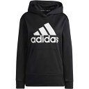 adidas(アディダス) QH197 レディース スウェットパーカー ビッグロゴ フィットネス ジム トレーニング 裏起毛