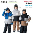 nima(ニーマ) JR-1505 ジュニア スキーウェア 上下セット 耐水圧10000mm