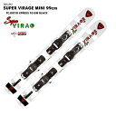 ROSSIGNOL(ロシニョール) RRNJJ01/FCJD010 B93 SUPER VIRAGE MINI ショートスキー ビンディングセット スキーボード