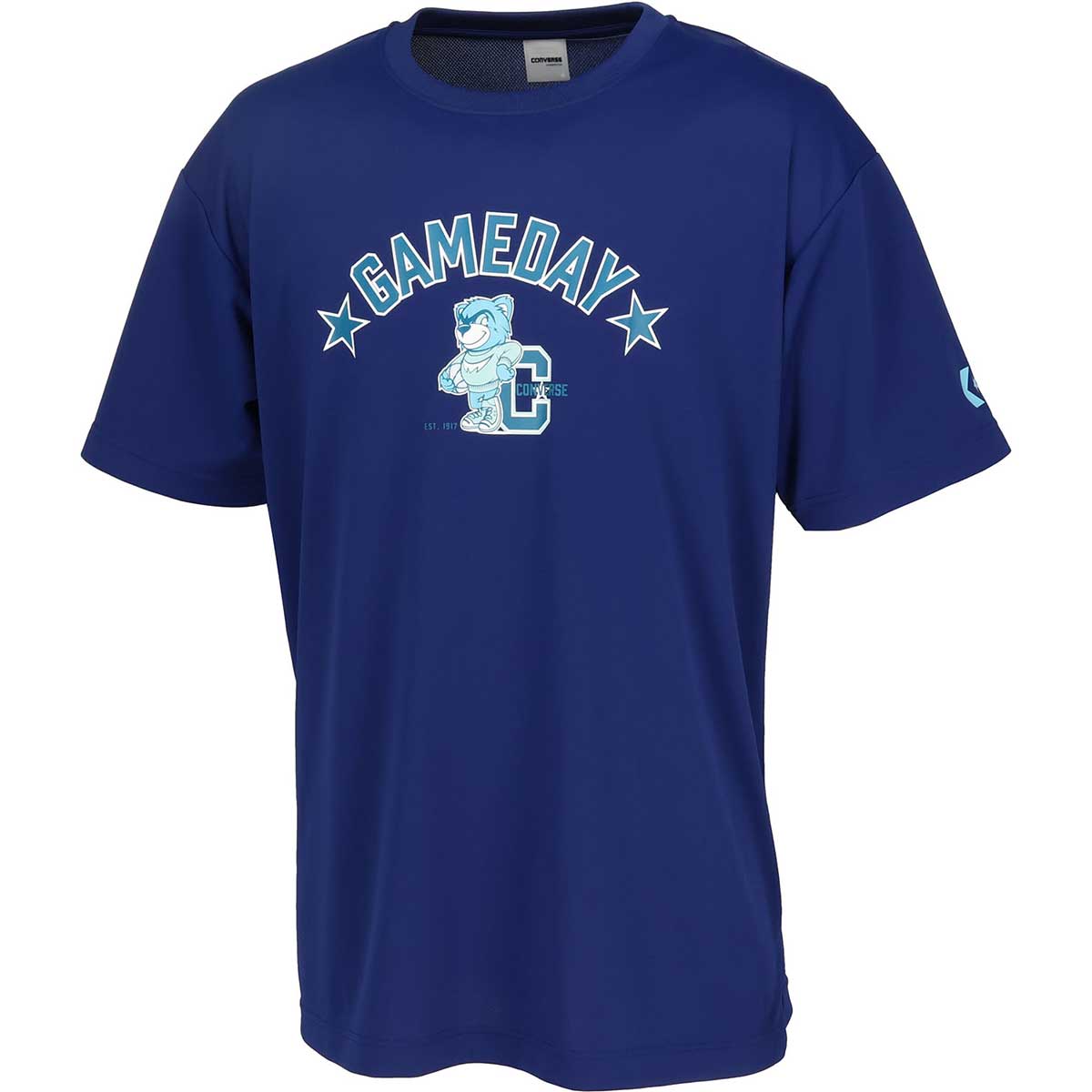 【メール便OK】CONVERSE(コンバース) CB251359 ユニセックス バスケットボールTシャツ プリントTシャツ