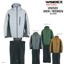 WINDEX(ウィンデックス) WS-5802 メンズ レディース ユニセックス スノーウェア スキーウェア 上下セット