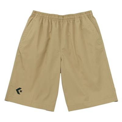 【メール便OK】CONVERSE(コンバース) CB212811 チノハーフパンツ バスケットウェア ウォームアップウェア ベージュ チノパン 【メール便OK】CONVERSE(コンバース) CB212811 チノハーフパンツ バスケットウェア ウォームアップウェア ベージュ チノパン