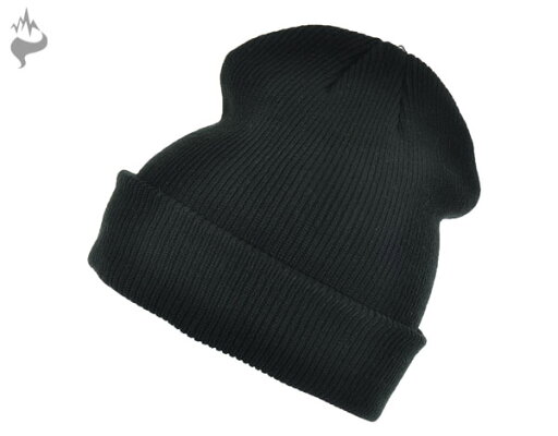【メール便OK】□ 6137 ユニセックス ニットキャップ ニット帽 イカ帽 シンプルなブラックカラー 【メール便OK】□ 6137 ユニセックス ニットキャップ ニット帽 イカ帽 シンプルなブラックカラー