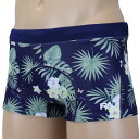 【メール便OK】RA(アールエー) RA124-BTROP FLOWER BLOOMS メンズ スイムボックス 競泳トレーニング水着 水泳 練習用