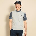 Callaway(キャロウェイ) C23219100 Callaway キャロウェイ カモフラ柄ジャカードニットベスト メンズ ゴルフウェア