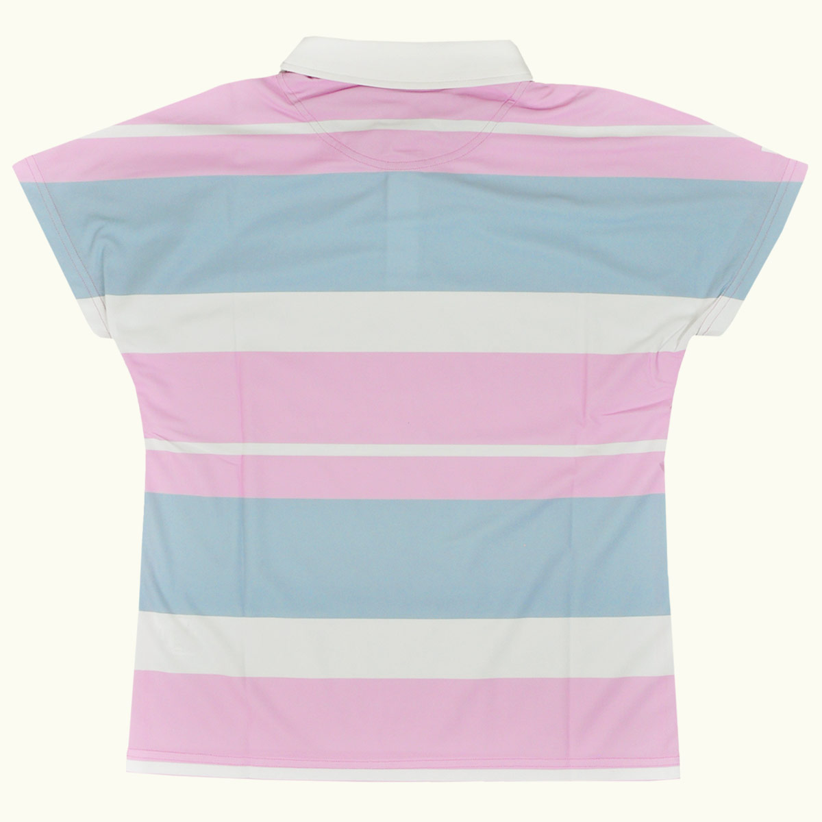 【メール便OK】PIN-KARIカノコ BIGボーダー半袖シャツ レディース Heal Creek（ヒールクリーク） 002-28442