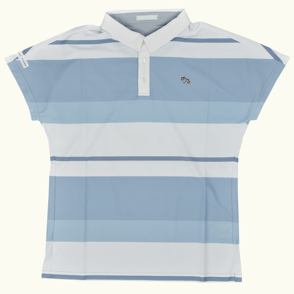 【メール便OK】PIN-KARIカノコ BIGボーダー半袖シャツ レディース Heal Creek（ヒールクリーク） 002-2..