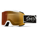 SMITH OPTICS(スミス) SQUAD スノーゴーグル メンズ レディース ユニセックス ゆがみ矯正 全天候対応