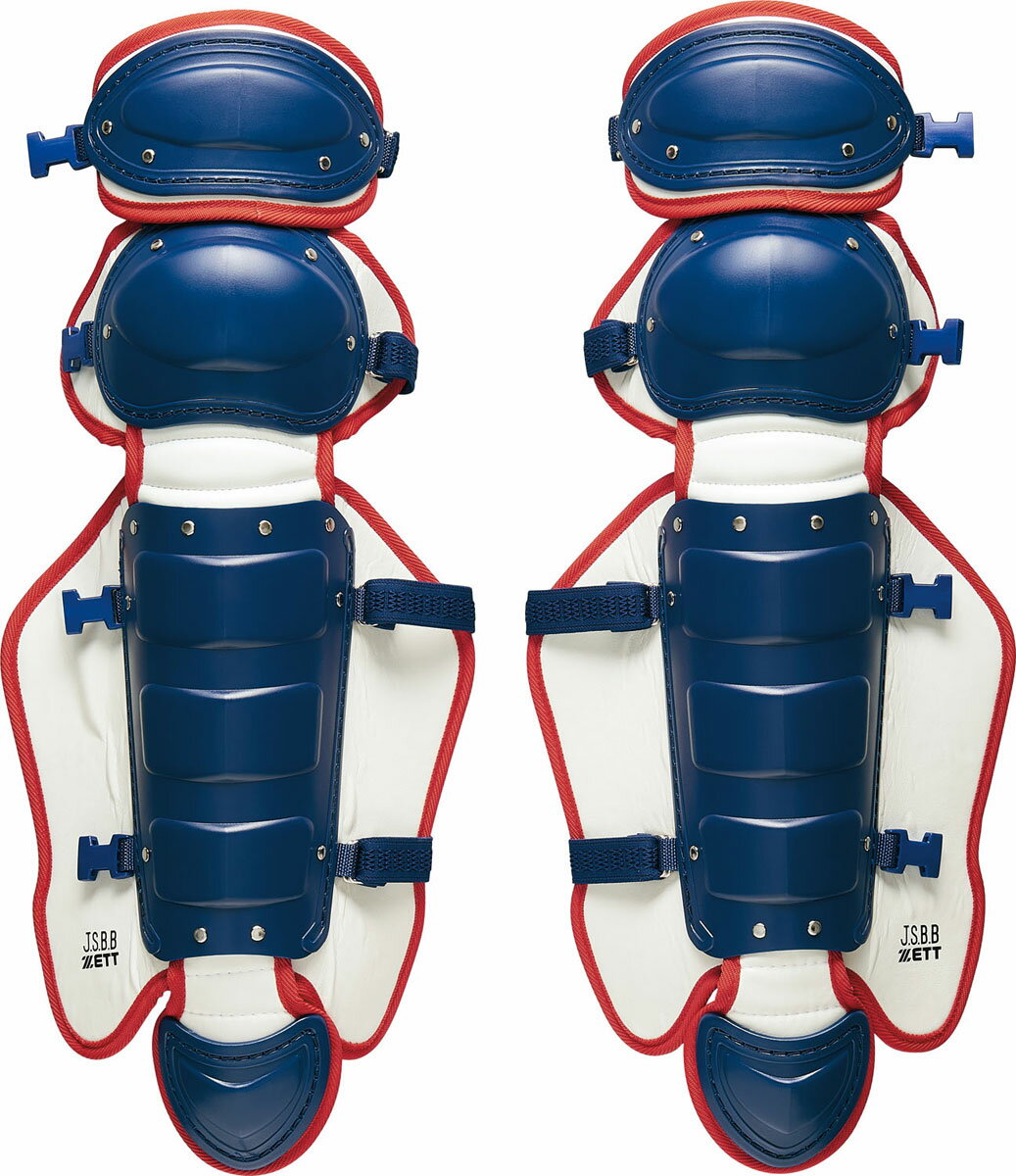 ZETT(ゼット) BLL3298CA 軟式用レガーツ 野球 キャッチャー レガース 捕手 小林モデル プロテクター