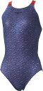 【メール便OK】2023FW SPEEDO(スピード) STW02456 レディース 競泳トレーニング水着 水泳 練習用 デニムターンズスーツ