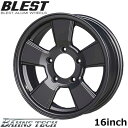 ホイール4本セット アルミホイール ブレスト BLEST バーンズテック JH-stream 16インチ 5.5 5穴 インセット22 PCD139.7 セミグ...