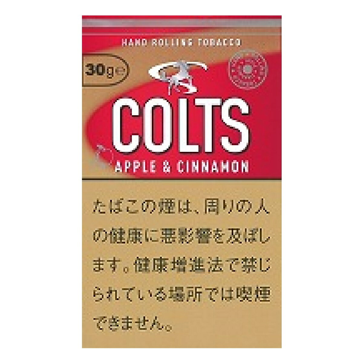 Rolling　手巻きタバコ　コルツ　アップル＆シナモン　30g 30g×5 海外販売用商品　international delivery available メール便発送