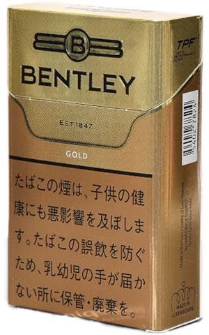 ベントレーは、175年以上にわたり蓄積された卓越したブレンド技術により、味にこだわるたばこ愛好家の皆様のご期待に応える、ファーストクラスな喫煙体験をご提供します。特許を取得したリセス、チャコール、アセテートの3層構造システムによって味を引き出し、スムースな味わい。また、4大陸で生産されたたばこ葉の中から選りすぐりのバーレー葉、バージニア葉、オリエンタル葉を使用し、絶妙のブレンドによってバランスのよい喫味を実現。製造国：ルクセンブルク　　
