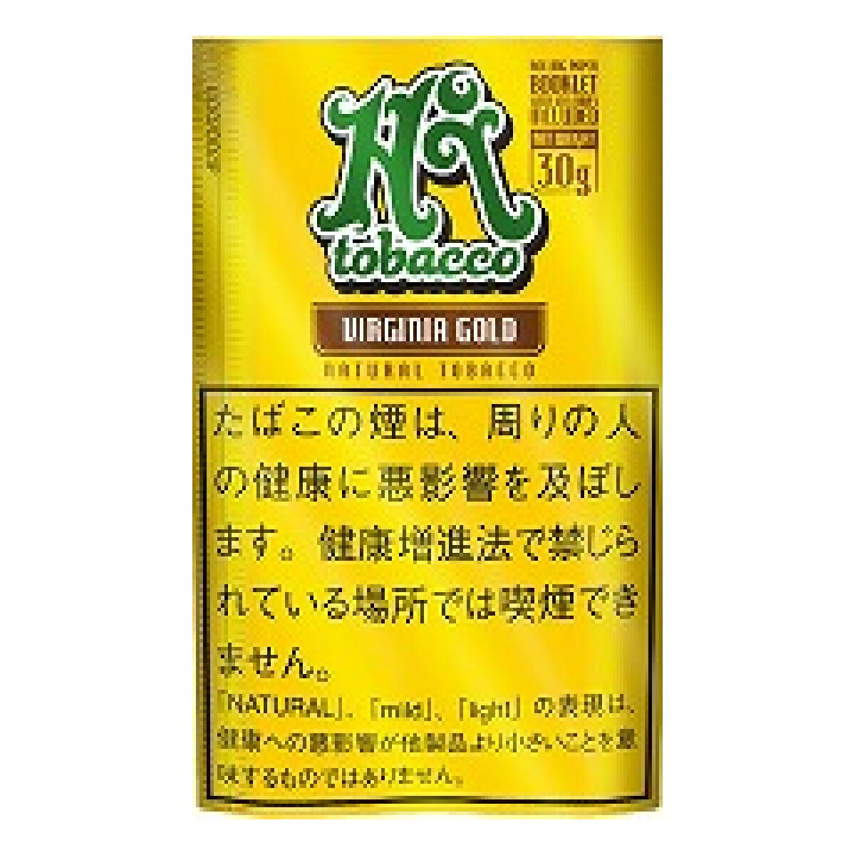 Rolling　手巻きタバコ　ハイタバコ・バージニアゴールド 30g×6　 海外販売用商品　international delivery available メール便発送