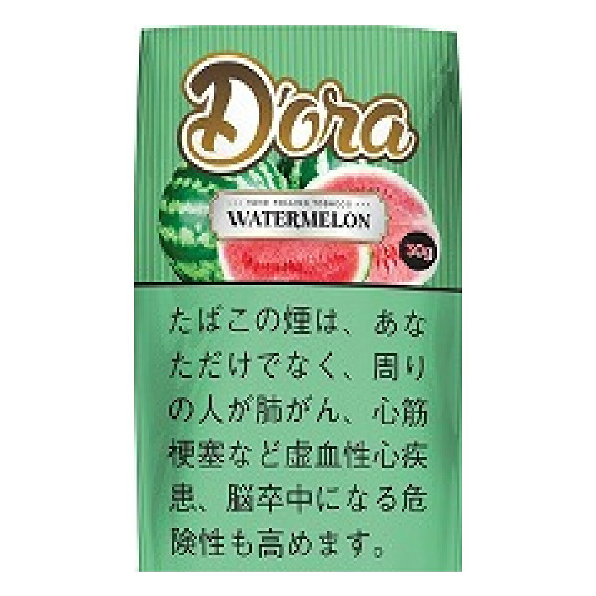 Rolling　手巻きタバコ　ドーラ・ウォーターメロン 30g×6　 海外販売用商品　international delivery available メール便発送